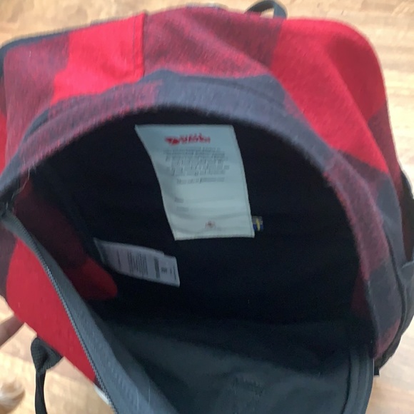 Brand New Fjallraven Kanken Plaid Wool Backpack - Picture 2 of 8